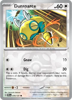 Dunsparce Master Ball Holo 79